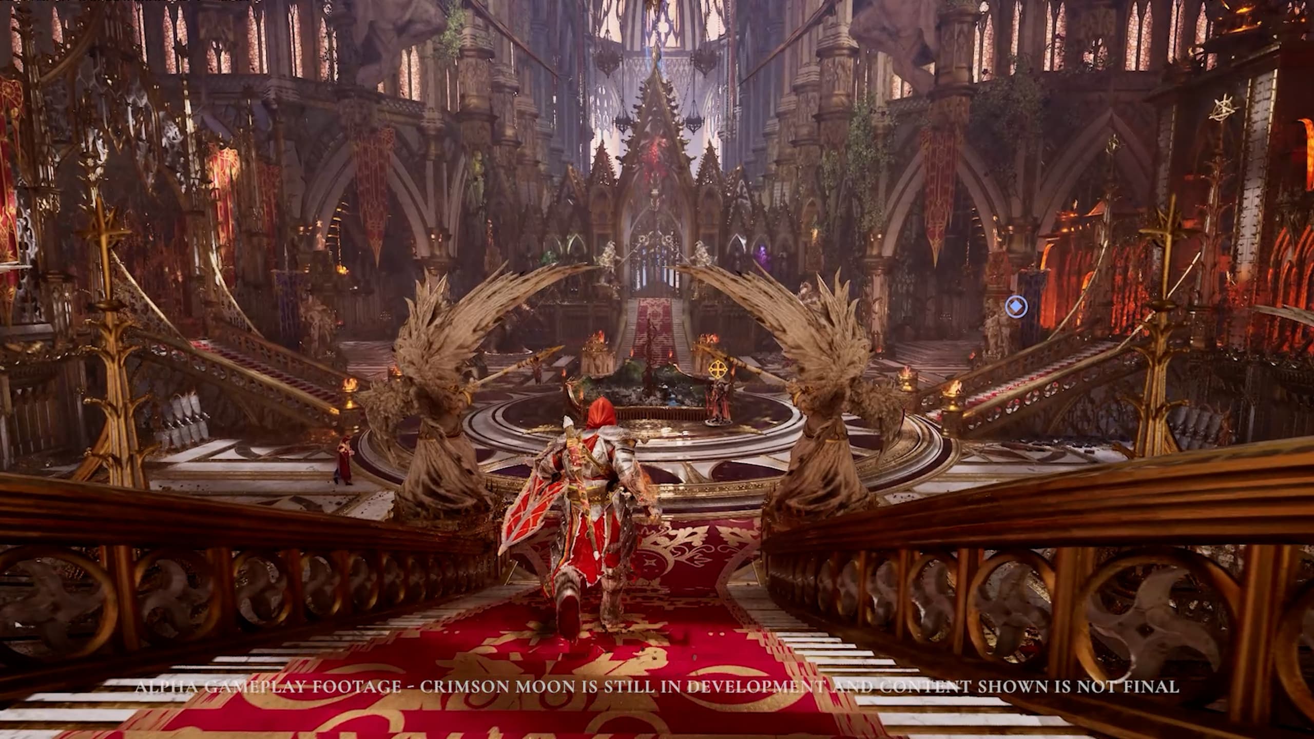 Official pre-release view of Sanctus Clypeus in Crimson Moon
